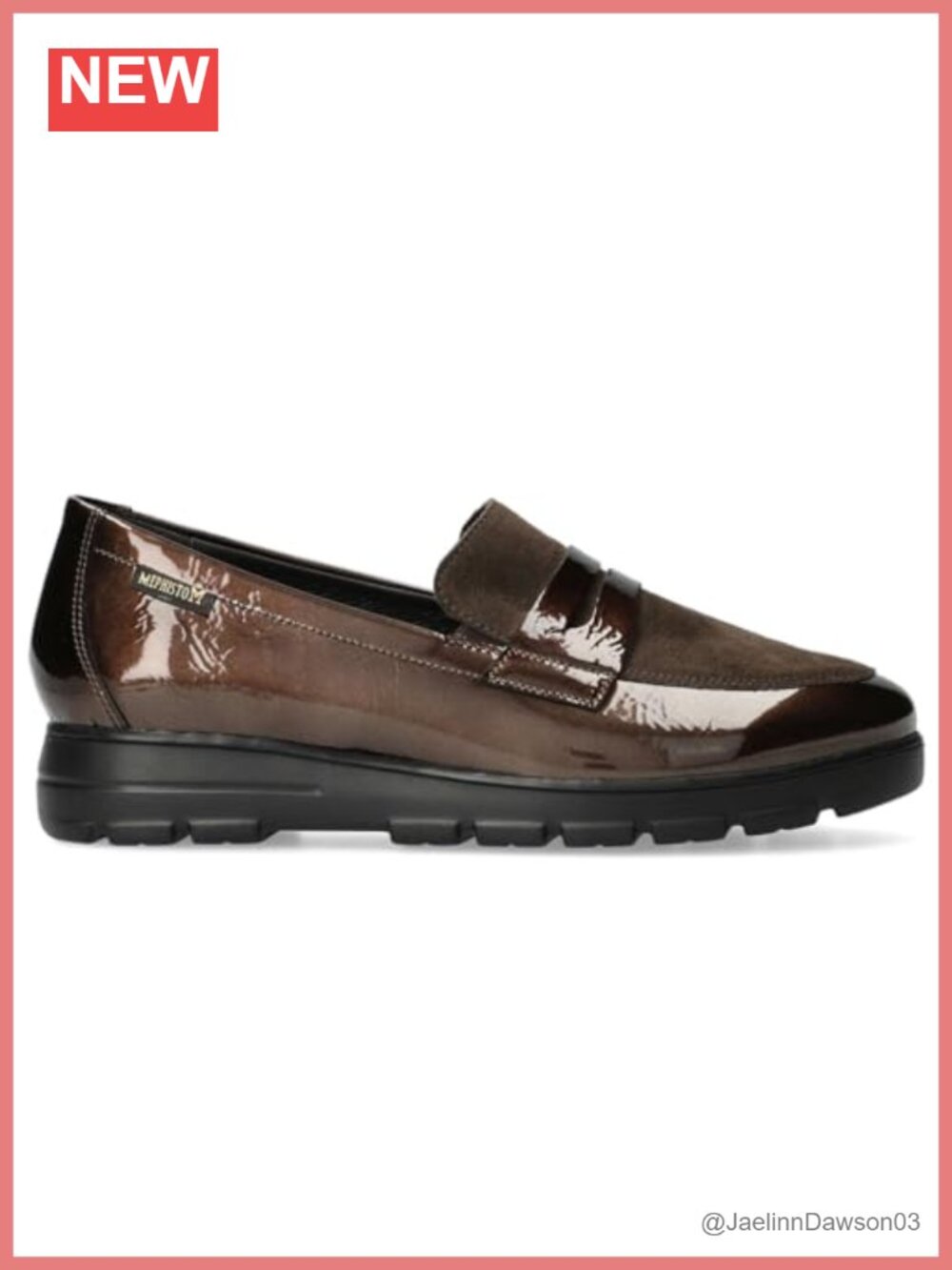 Women's Leather Comfort Loafers Slip-Ons Soft-Air Shock Absorber